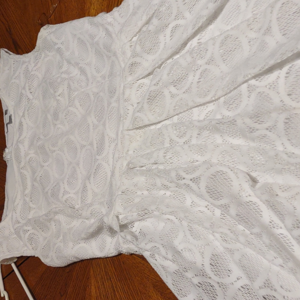 A white dress